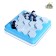 Board game for the logic "Polar Party", 1 player, 7+