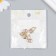 Decor for creativity metal, rhinestones "Swan with pink stone" 2x1.2 cm