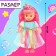 Classic doll "Lapushki. Unicorn ", in the dress