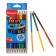 Pencils of two -tone Maped Solor Peps, three -sided, 24 colors - 12 pieces, euro suspension