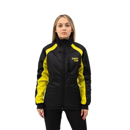Warmed jacket onlytop, Black/Yellow, p. 50-5