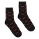 Minaku socks "mustache", male, black color, size 42-43 (29 cm)