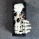 Holder-stand for the books "Skeleton", black and white