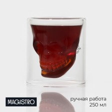 A glass with double walls Magistro 