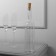 Garland “thread” 1 m dew with a cork, IP20, silver thread, 10 LED, white glow, lr44x3