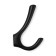Furniture hook CAPPIO TKD029, two -rod, black color