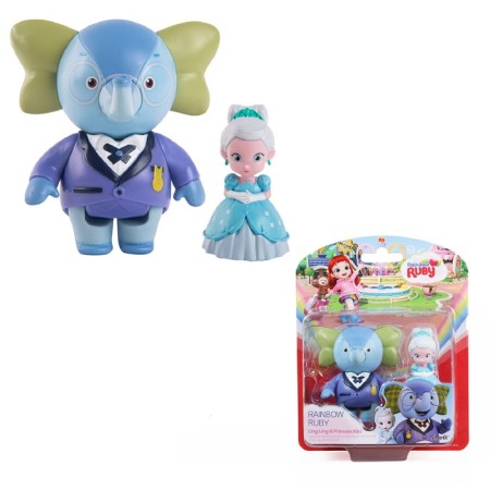 Two figures "Ling Ling and Princess Kiki"-5