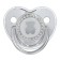 Nipple - Orthodontic dummy "Bear", with a cap, + 12 months, silver, rhinestones