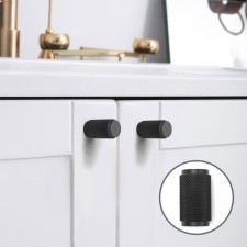 Handle button Cappio PK331, D = 28 mm, black color