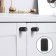 Handle button Cappio PK331, D = 28 mm, black color