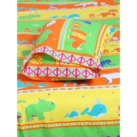 Bed linen 1.5 joint venture "Zoo", size 145x210 cm, 145x210 cm, 50x70 cm-2