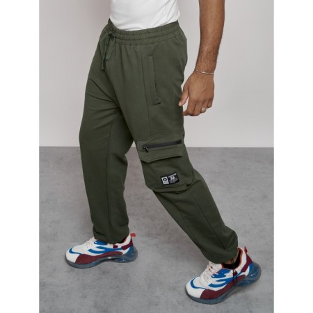 Sports male pants, size 56, khaki color-18