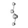 Freya FR5445CL-L20B Drop, 680x280x130 mm ceiling lamp, LED, 4x15W, 350lm, 3000k, matte black color