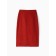 Skirt with a female section, minku, brick color, size 44