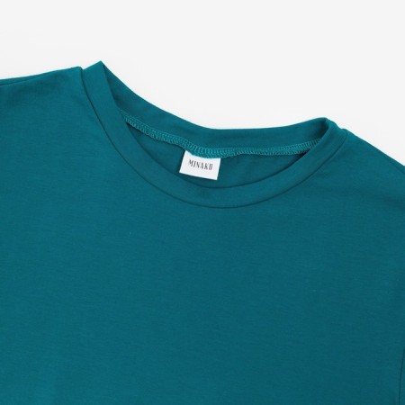 Women's Longsliv Minaku: Basic Line Emerald Color, Size 44-5