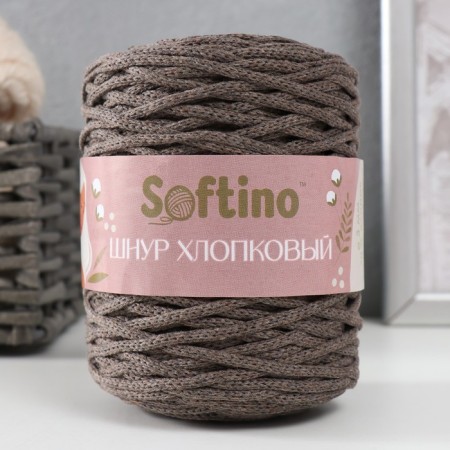 Knitting cord without core 70% cotton, 30% polyester width 3mm 100m/160 ± 10g (105)-3