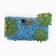 Soil for aquarium (5-10 mm), blue, 350 gr
