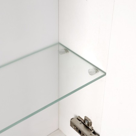 Bathroom mirror "Victoria 60" White, 60 x 73 x 14.5 cm-4