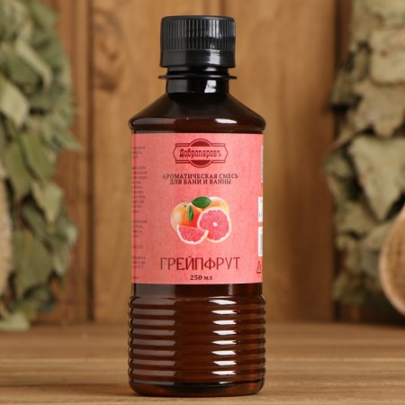 Fragrance for the bath and bath "Grapefruit", natural, 250 ml., "Dobroparov"-3