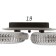 Chandelier from PDU 1140/4 LED+backlight 96W 3000K-6000K Dimmer Coffee 49x49x10 cm Bayerluux