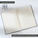 Deliciper of Leduced A5, 160 liters. Solid cover. Leatherette. Grey. Cream block