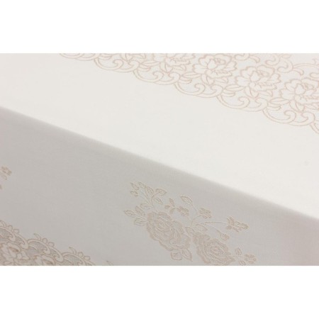 The tablecloth "openwork" Victoria, 140 x 200 cm, beige color-6