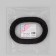 Handles for bags are wooden, wicker, d = 9.8 × 5.9 / 13.5 × 9.5 cm, 2 pcs, black color