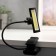 Lamp for reading on clothespin16430/1 LED from batteries 3AA Black 7x4.5x31 cm Risalux