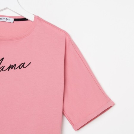 Female pajamas (T -shirt and trousers) KAFTAN "Pink" p. 48-50-7