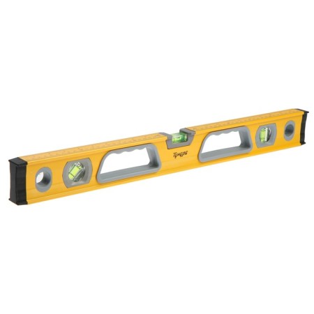Level aluminum magnetic tundra, milled, ergonomic pens, 3 eyes, 600 mm