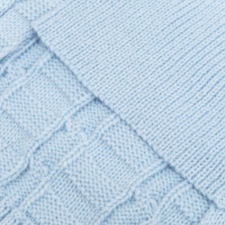 Sweater with openwork viscous, XS (DS 17, Osh 17, OG 23-27 cm), Blue-7