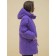 Jacket for girls, height 104 cm, purple color