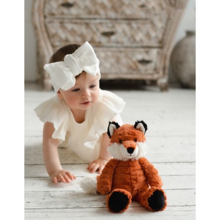 Soft Gulliver toy "Fox Embber", orange color, 28 cm