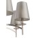Chandelier Maytoni Mod076PL-06N, 6HE14, 40W, 88.5x88.5x62 cm, Nickel color