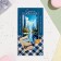 Birthday card!" city, Euro, 21.5 x 21.5 cm