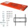 Crasstein Uniteki FN1511 for a TV or monitor on a fixed wall, diagonal 32-5