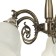 Economic Service Chandelier "Classic" 5x60W E27 bronze 66x66x36 cm