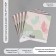 Scrapbooking paper bilateral "tenderness of spring" density 180 grams set 10 pcs 15.5x17 cm 1071