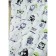 Blanket in the crib, size 110x140 cm, white color