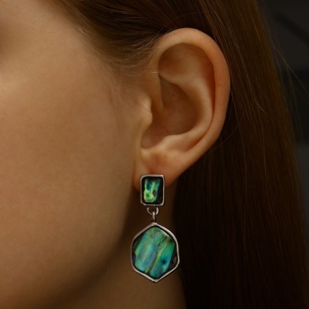 Earrings "Galiotis" Abstract-2