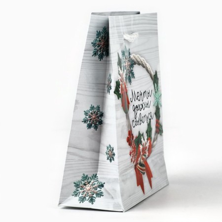 Package Gift New Year's laminated “Dreams Supplies”, S 12 x 15 x 5.5 cm-2