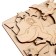 Set for creativity. Wood painting "Dinosaurus"