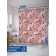 Photostore for the bathroom "Flower picture", Saten, size 180x200 cm