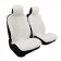 Senator Country Wool, short pile, natural sheepskin, 2pcs, 140x55cm, white 77718