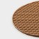 Silicon-based mat for hot, d = 140 mm, thickness = 3.5 mm, beige