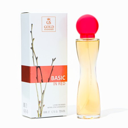 Lotion for women "Gold Standart Basic In Red", 50 ml