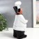 Polystone souvenir "Cook with a board for the menu" 27x10x15 cm