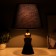 Ansi table lamp E27 40W black and gold 23x23x40 cm