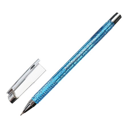 Set of ballpoint pens 4 pcs, erichkrause, Ultra-20 Stick Glitter node 0.7 mm color blue blue-4