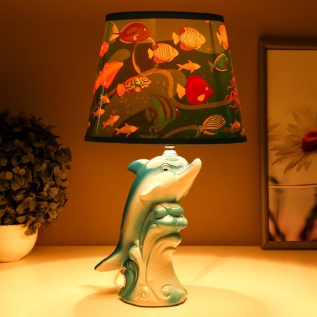 The table lamp "Underwater World" E14 15W 20x20x35 cm Risalux-2